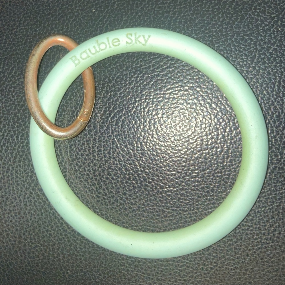 Bauble Sky Silicone Keyring